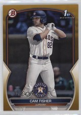 2023 Bowman Draft Gold 32/50 Cam Fisher #BD-35 0u0o