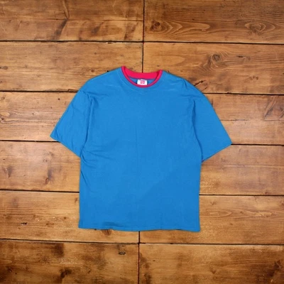 Vintage Hanes Blank T Shirt L Her Way Blue Tee - Image 1 of 3