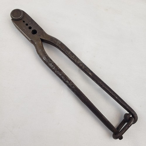 Antique S & H Co. NY Swedish Never Turn Linesman Crimping Splicing Pliers Tool