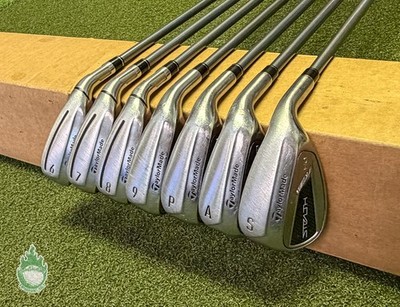 TaylorMade Stealth HD Irons 6-PW/AW/SW Speeder NX 50g Regular Graphite Golf Set