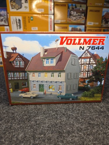 Vollmer Escala N 7644 Casa Residencial Edificio Kit Sin Construir Sellado de Fábrica  | Condition: New