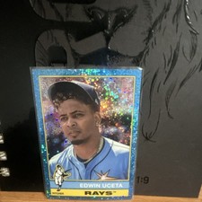 2025 Topps Heritage - Parallel Edwin Uceta #390 Tampa Bay Rays