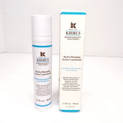 Kiehl's Hydro-Plumping Serum Conc W-Epidermal Filler & 15% Glycerin 1.6 oz NIB