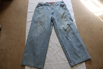 JNCO MEN'S BLUE JEANS VINTAGE CLASSIC ''SLACKER'' W36 L32 *ULTRA RARE 1990'S STYLE