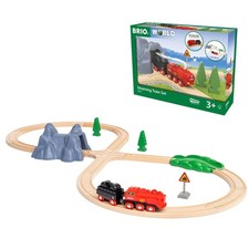 BRIO WORLD Steam Engine Train Set 36017