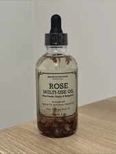 Provence Beauty Multi-Use Oil for Face, Body and Hair. Rose, Peony & Bergamot
