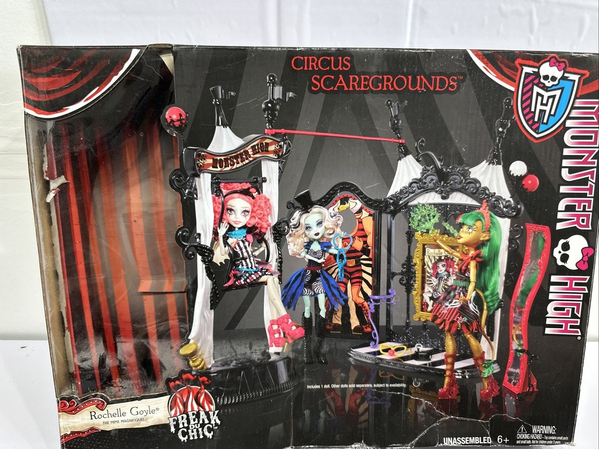モンスターハイサーカスMonster High Rochelle Goyle Mattel Monster High Freak du Chic Circus Scaregrounds, Rochelle