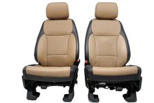 2021 Ford F150 Super Duty Front Seats Lariat Leather Baja Tan Heat Cool Oem 2021 Ford F150 Super Duty Front Seats Lariat Leather Baja Tan Heat Cool Oem