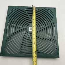 RELN 13 in. x 13 in. Green Grate