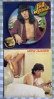 ROLLING STONES - JOB LOT 2 x 1st PRESS VINYL LPs - Wyman / Jagger