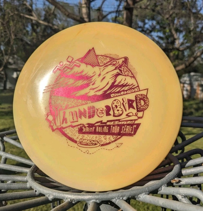 Innova rare great cond 2021 Jeremy Koling Pop Top Swirly STAR ThunderBird 174g