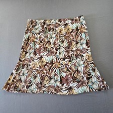 Jaclyn Smith Maxi Skirt Sz XL Floral Pull On Prairie Country Cottage Church Y2K