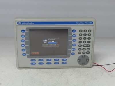 Allen Bradley 2711P-B7C4D8 HMI PanelView Plus 700 Operator Interface 24VDC