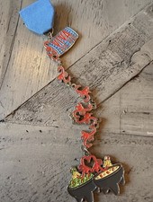 Commemorative 2015-2025 Barrel of monkeys fiesta medal SA flavor 