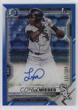 2021 Bowman Chrome Prospect HTA Choice Refractor /150 Luis Mieses #CPA-LMI Auto