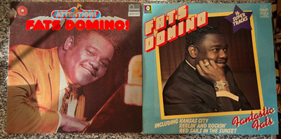 FATS DOMINO ATTENTION FANTASTIC FATS 2 LP  SEHR GUT