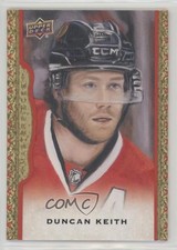 2014-15 Upper Deck Masterpieces Red Framed 86/100 Duncan Keith #64 HOF fv7