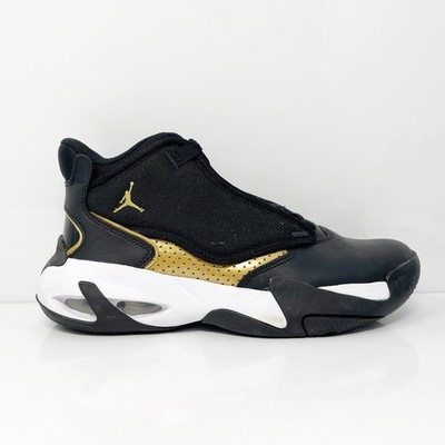 Nike Boys Air Jordan Max Aura 4 DQ8404-071 Black Basketball Shoes Sneakers 6.5Y