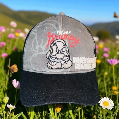 Disney Parks ''I'm Only Grumpy When Someone's Reading My Hat'' Baseball Hat Cap