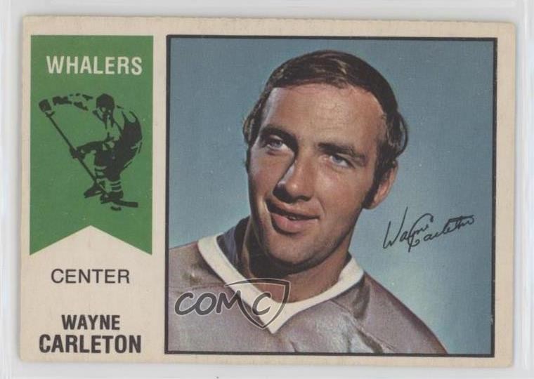 1974-75 O-Pee-Chee WHA Wayne Carleton #45 0sf1