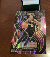 2024-25 Panini Select - Premier Level DeMar DeRozan #122 Purple Flash Prizm /249
