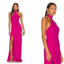 Amanda Uprichard Queen Gown in Magenta