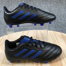 Adidas Shoes Youth 2.5 Goletto VIII Firm Ground Soccer Cleats Blue Athletic NEW