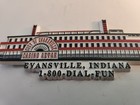Vintage Evansville Indiana Casino Aztar Rubber Refrigerator Magnet — photo 4