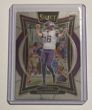 2024 Select Football Will Reichard RC Concourse - Minnesota Vikings