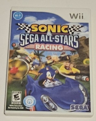Sonic & Sega All-Stars Racing Nintendo Wii Complete Tested Working