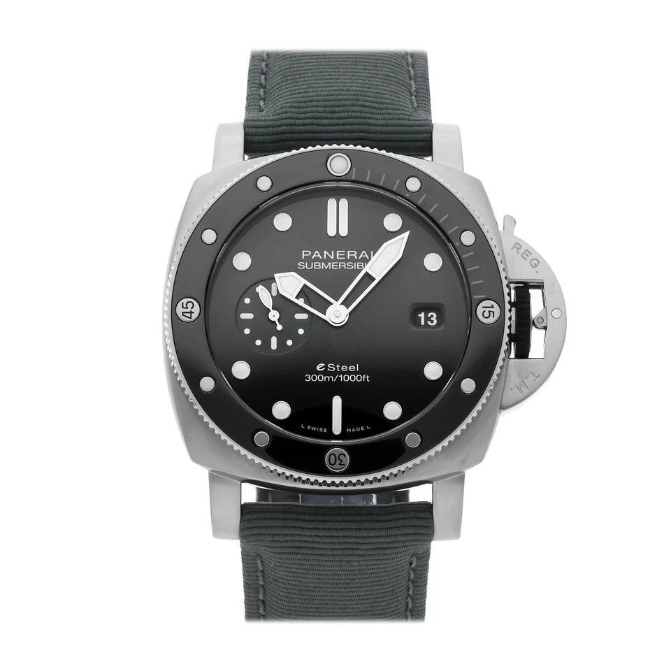 Reloj Panerai Sumergible QuarantaQuattro Grigio Roccia Acero Automático 44mm PAM 1288