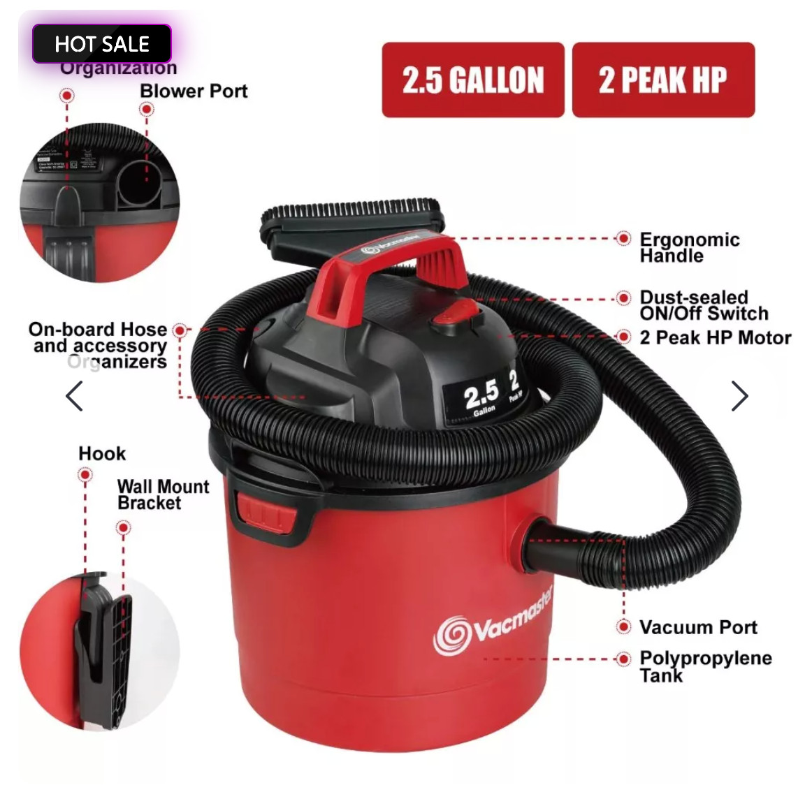 Small Wet Dry Vacuum