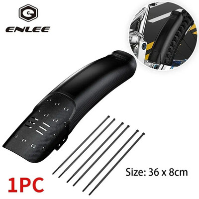 1/2PCS ENLEE Bike Hard Shell Fender Bicycle Front Rear Tire Wheel Mudguard MTB B