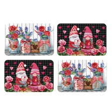 Briarwood Lane Valentines Gnomes Placemat 4-pack 