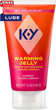 Warming Jelly Lube, Sensorial Personal Lubricant, Glycol Based Formula, 5 Fl Oz