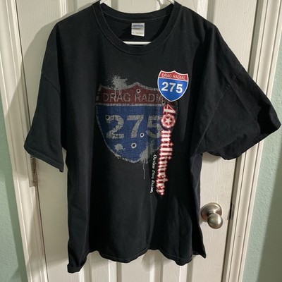 Drag Radial 40 Millimeter Outlaw Drag Racing t-shirt Size 2XL