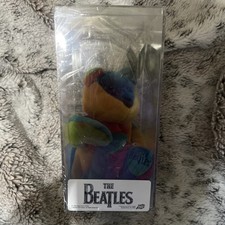 1999 The Beatles Bears Hey Jude Multicolor Ear Tag Plush Teddy Bear Limited Ed