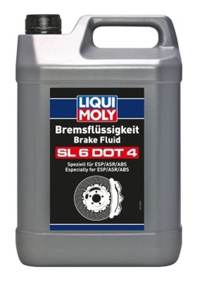 LIQUI MOLY Bremsflüssigkeit Bremsflüssigkeit SL6 DOT 4 21169 5 Liter Kanister