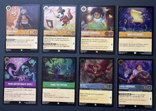 Disney Lorcana - Ursula's Return Foil 8-Card Lot - common uncommon NM