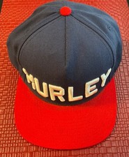 Mens Hurley The Classics Yupoong RED WHITE BLUE snapback Hat NWOT