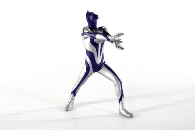 Ultraman Cosmos Space Corona Mode 4'' Figure 2002 Bandai Japan MISSING MASK