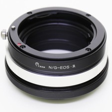 Nikon F mount G AF Lens to Canon EOS R RF Mirrorless Full Frame Camera Adapter