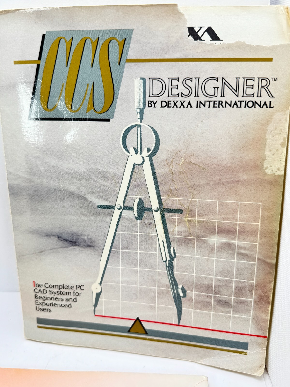 Ccs Design Manuals Dexxa 2 Button Mouse IBM PC Compatible System 1988 Cad System ...