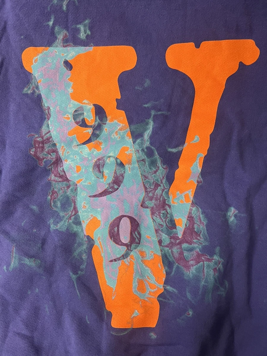 AUTHENTIC Juice WRLD X VLONE Legends Never Die Hoodie Purple Size