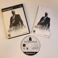 Hitman 2: Silent Assassin Sony PlayStation 2 PS2, 2002, Black Label CIB TESTED