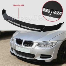 For BMW 3 Series E46 E90 E92 Front Bumper Lip Kit Chin Spoiler Splitter Glossy