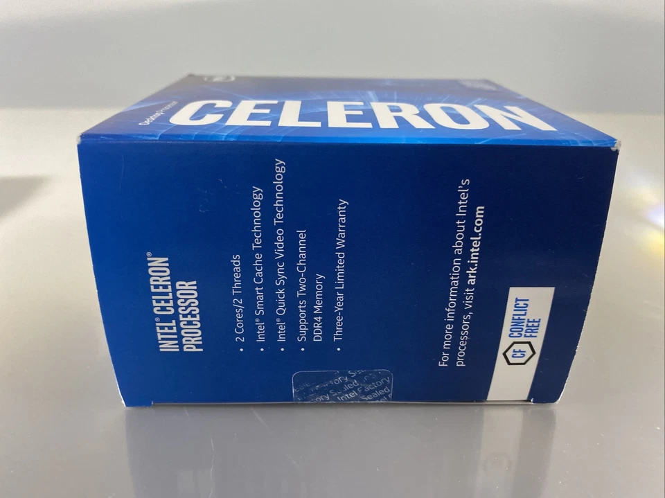 Intel Celeron G3900 Dual-core 2.8GHz LGA-1151 Desktop Processor BX80662G3900 - Image 3 of 4