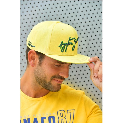 Ayrton Senna Cap Senna Brasil Flag 
