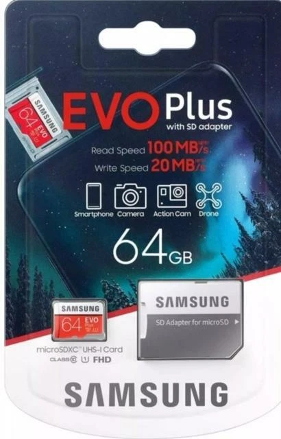 100% Original Samsung Evo+ Micro Sd Card 128gb 16g 32gb Class10 Sdhc Sdxc  Uhs-1 Memory Card 256gb Microsd Tf Card 64gb 80mb/s - Memory Cards -  AliExpress