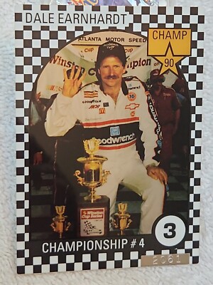 ディラン オレイ　ジャージーナンバー 1993 Card Dynamics Dale Earnhardt Sr 4th Championship Card #2061